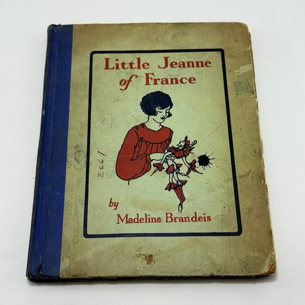 1929 Little Jeanne Of France Madeline Brandeis Juvenile Fiction Children Book